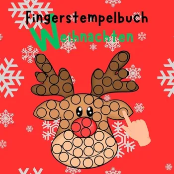 Fingerstempelbuch Weihnachten