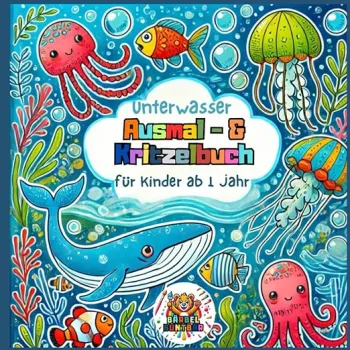 Mein Allererstes Ausmal- & Kritzelbuch