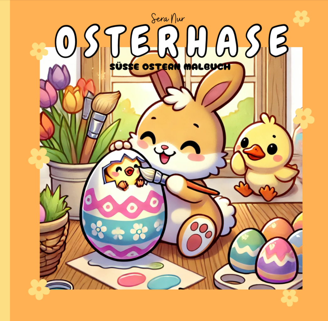 Osterhase Malbuch 