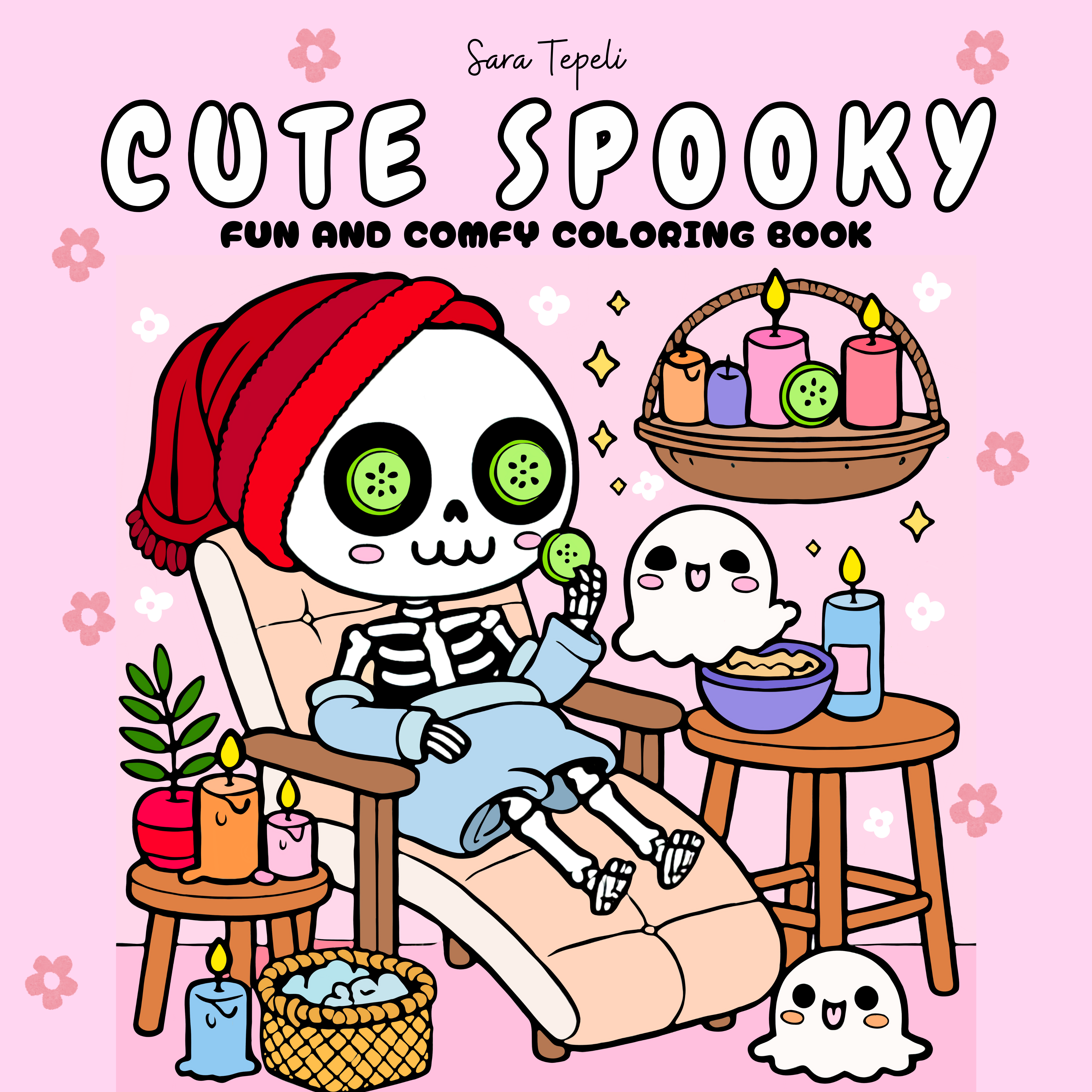 Spooky Relaxing Coloring Book 
