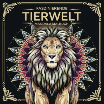 Faszinierende Tierwelt – Mandala Malbuch
