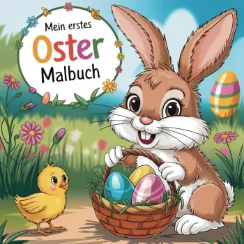 Mein erstes Oster Malbuch