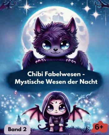 Chibi Fabelwesen - mystische Wesen der Nacht