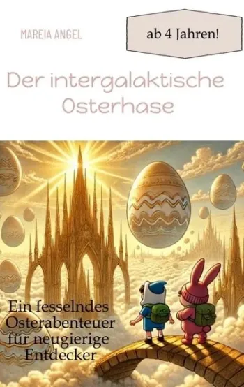 Der intergalaktische Osterhase: Ein fesselndes Osterabenteuer für neugierige Kinder ab 4 Jahren!