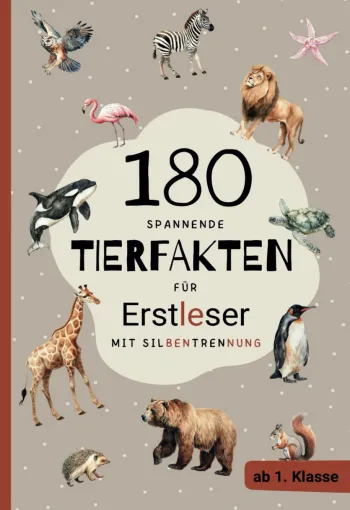 Spannende Fakten über Tiere für Erstleser