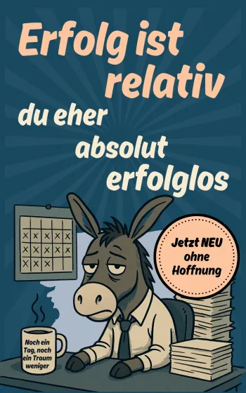 Erfolg ist relativ, Du eher absolut erfolglos