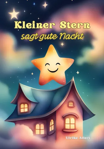 Kleiner Stern sagt gute Nacht