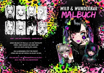 Wild & Wunderbar Malbuch