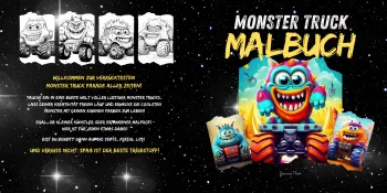 Monster Truck Malbuch