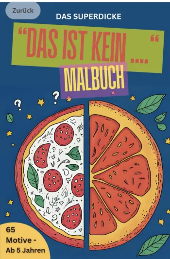 das superdicke "das ist kein..." Malbuch