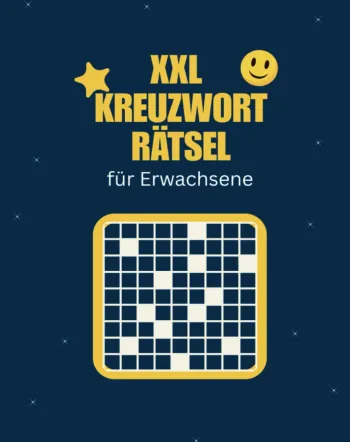 XXL Kreuzworträtsel für Erwachsene