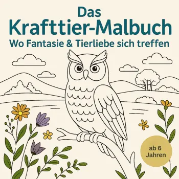Das Krafttier-Malbuch