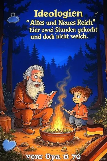Der Ideologien Altes und Neues Reich Eier zwei Stunden gekocht und doch nicht weich