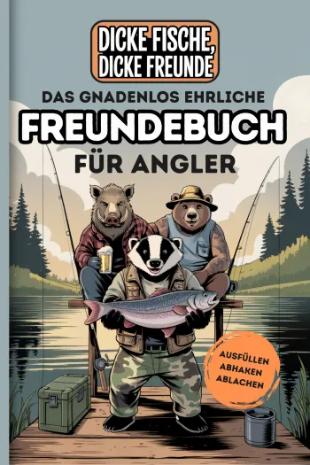 Das gnadenlos ehrliche Freundebuch für Angler - Dicke Fische, dicke Freunde:
