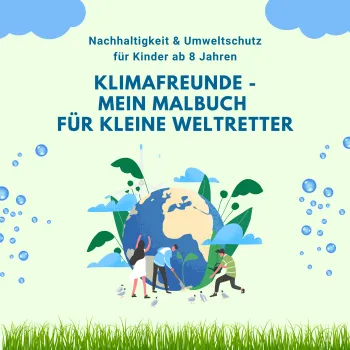 Klimafreundliche-Mein Malbuch für kleine Weltretter