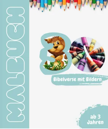 Malbuch mit 30 Bibelversen