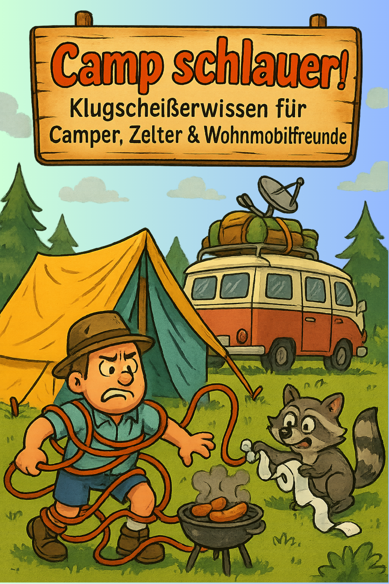 Camp schlauer! – Klugscheißerwissen für Camper, Zelter & Wohnmobilfreunde