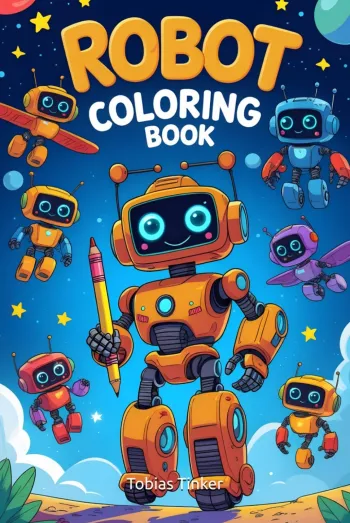 Robot Coloring Book