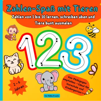 Zahlen-Spaß mit Tieren