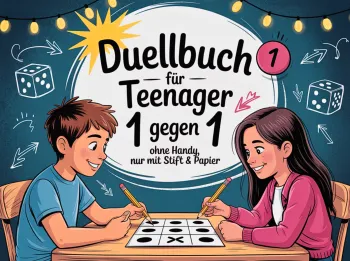 Das Duellbuch für Teenager 1 gegen 1 – Lustige Spiele & Challenges für Zwei