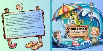 Grinaldo Grummel: Ferien, Fun und Futter – Dino-Spaß und Abenteuer im Sommer von Apfelbach 