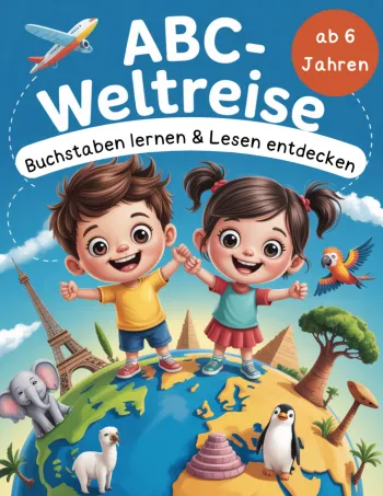 ABC - Weltreise - Buchstaben lernen & Lesen entdecken ab 6 Jahren