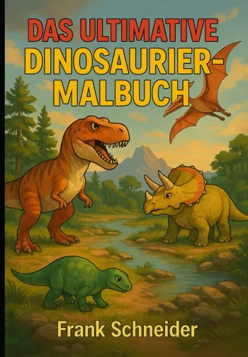 Das Ultimative Dinosaurier Malbuch