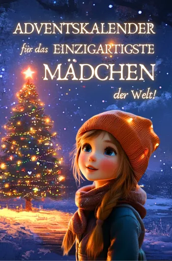 Adventskalender für das einzigartigste Mädchen der Welt!