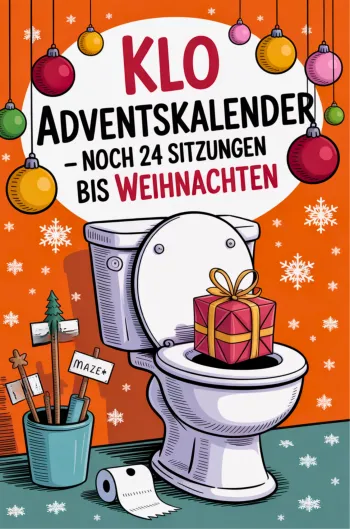 Klo Adventskalender – Noch 24 Sitzungen bis Weihnachten
