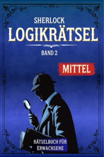 Sherlock Rätselbuch für Erwachsene: 