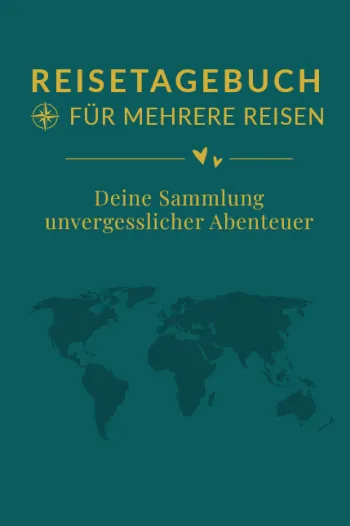 Reisetagebuch für mehrere Reisen – 30 Reisen auf einen Blick | Reisejournal zum Ausfüllen | Erinnerungsbuch für Weltenbummler