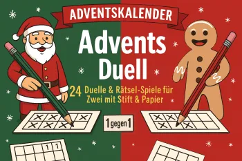 Adventskalender-Duell mit 24 ultimativen Rätsel-Spiele