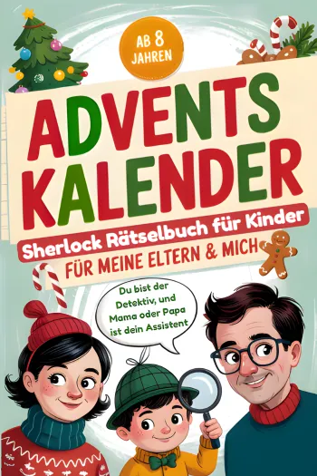 Das Sherlock Adventskalender-Rätselbuch für mich & meine Eltern: