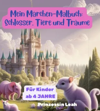 Mein Märchen-Malbuch: Schlösser, Tiere und Träume |: