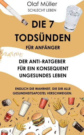 Die 7 Todsünden für Anfänger: Der Anti-Ratgeber für ein konsequent ungesundes Leben.