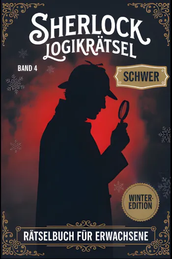 Sherlock Rätselbuch für Erwachsene: 