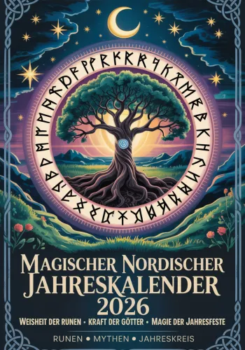 Magischer Nordischer Jahreskalender 2026 Weisheit der Runen – Kraft der Götter – Magie der Jahresfeste Runen, Mythen, Jahreskreis