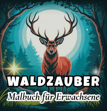 Waldzauber: Malbuch für Erwachsene