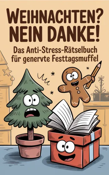 Weihnachten? Nein Danke! - Das Anti-Stress Rätselbuch für genervte Festtagsmuffel