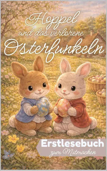 Hoppel und das verlorene Osterfunkeln – Eine warmherzige Ostergeschichte fuer Erstleser