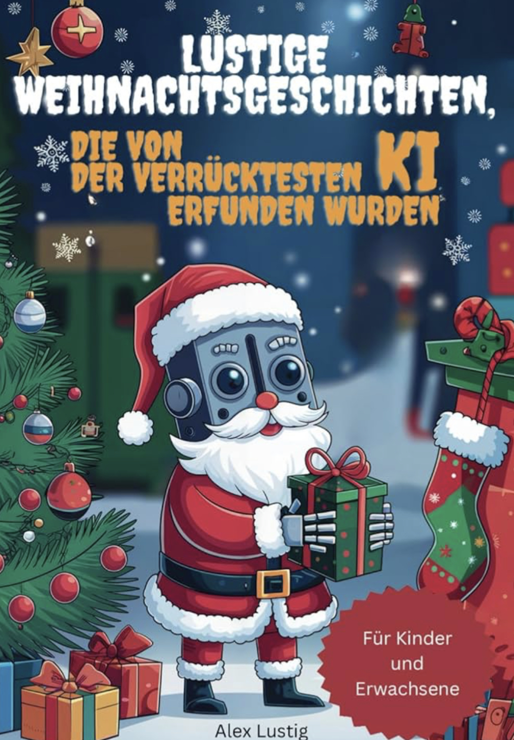 Lustige Weihnachtsgeschichten, die von der verrücktesten KI erfunden wurden