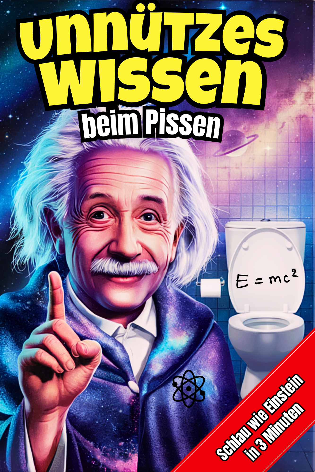 Unnützes Wissen beim Pissen – Schlau wie Einstein in 3 Minuten: Das humorvolle Geschenkbuch mit über 200 lustigen und kuriosen Fakten für Klugscheißer und Wissensdurstige!