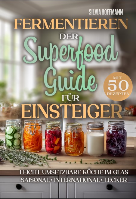 Fermentieren: Der Superfood-Guide für Einsteiger mit 50 Rezepten - Leicht umsetzbare Küche im Glas – saisonal, international-lecker