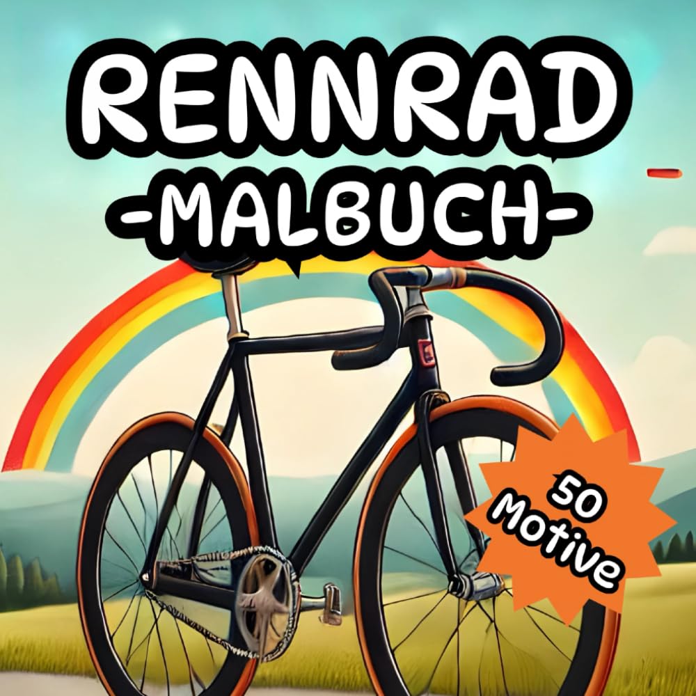 Rennrad Malbuch