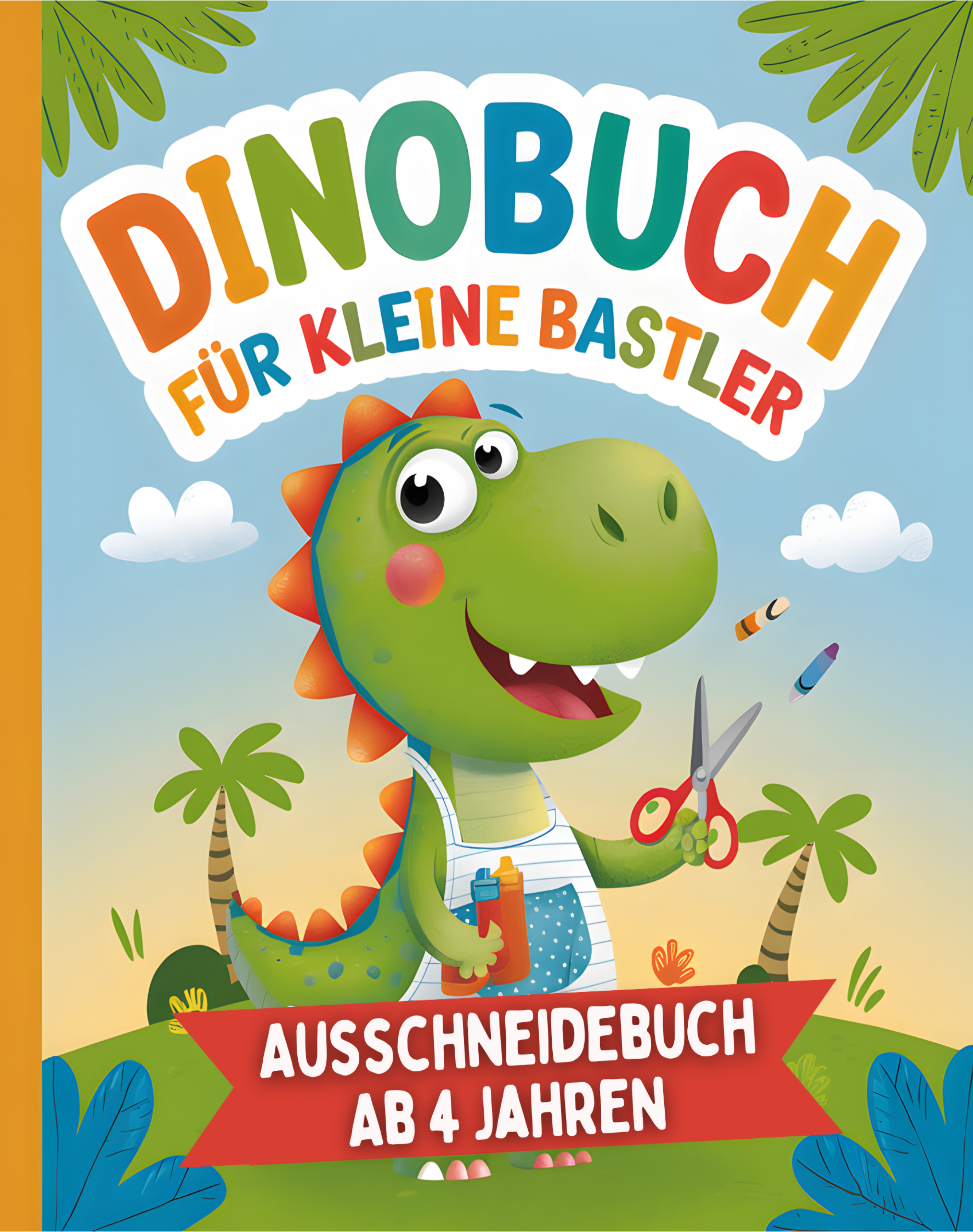 Dinobuch für Kleine Bastler