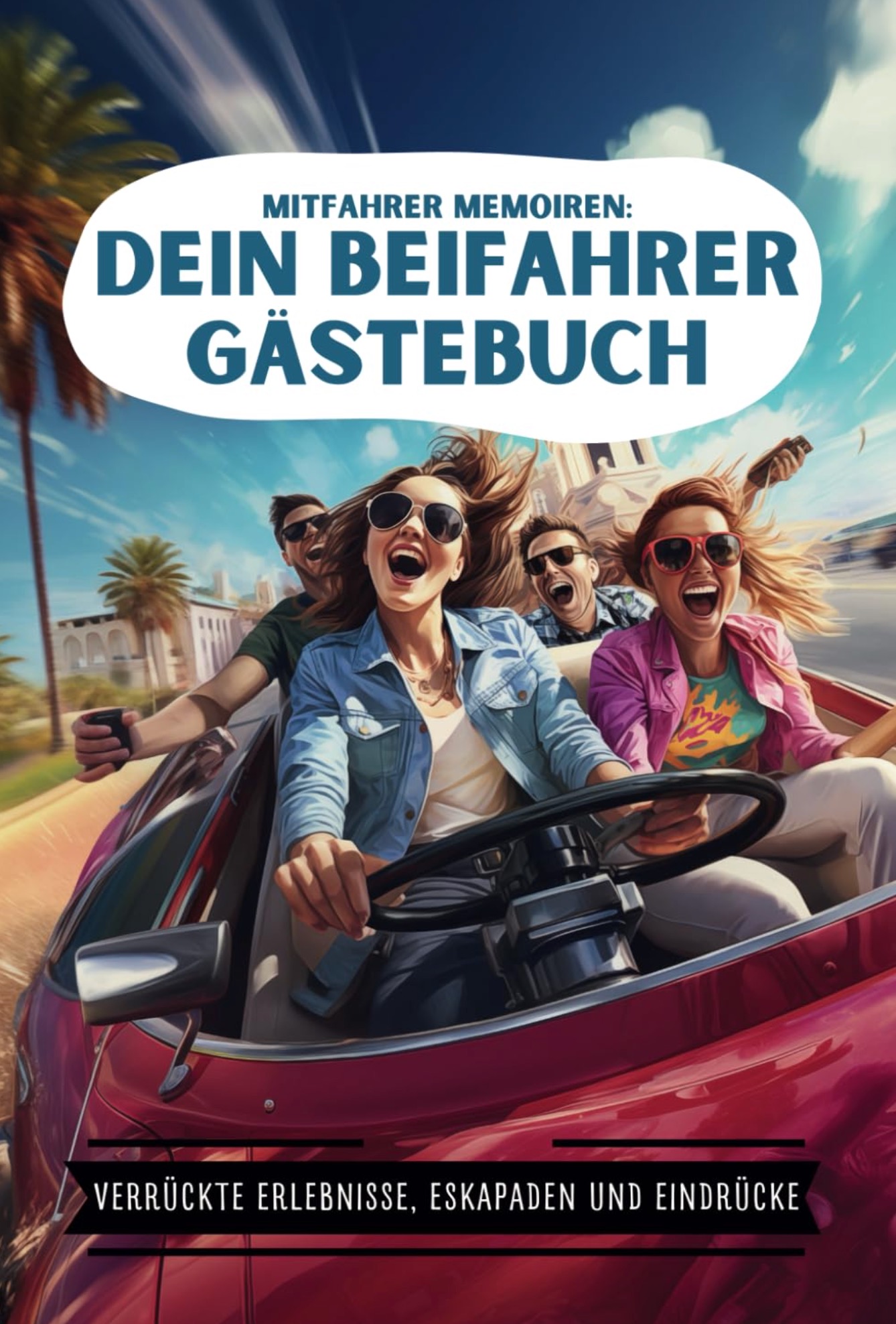Mitfahrer Memoiren: Dein Beifahrer Gästebuch