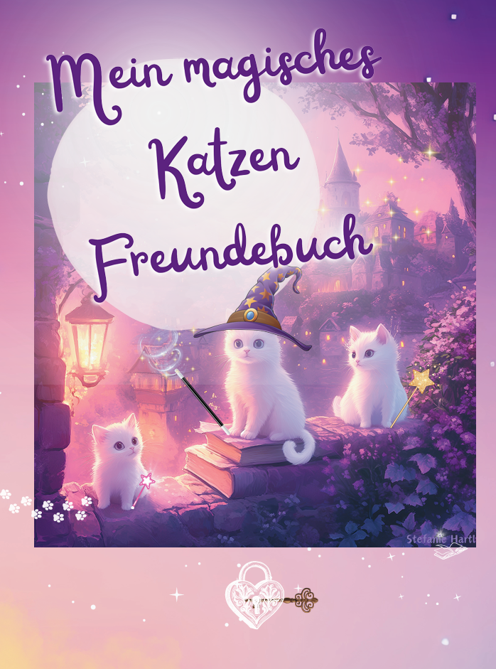 Mein magisches Katzen Freundebuch