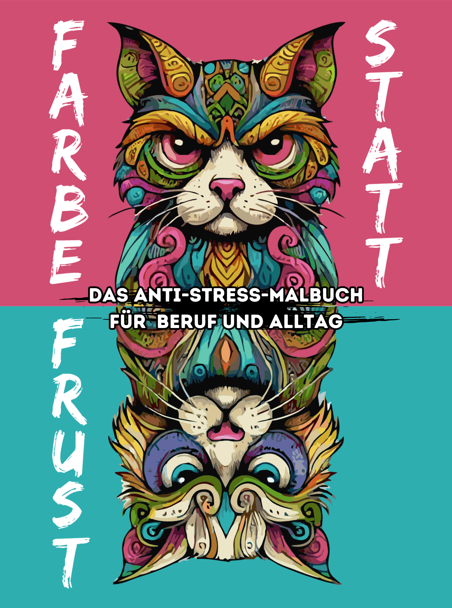 Farbe statt Frust Das Anti-Stress-Malbuch für Beruf und Alltag