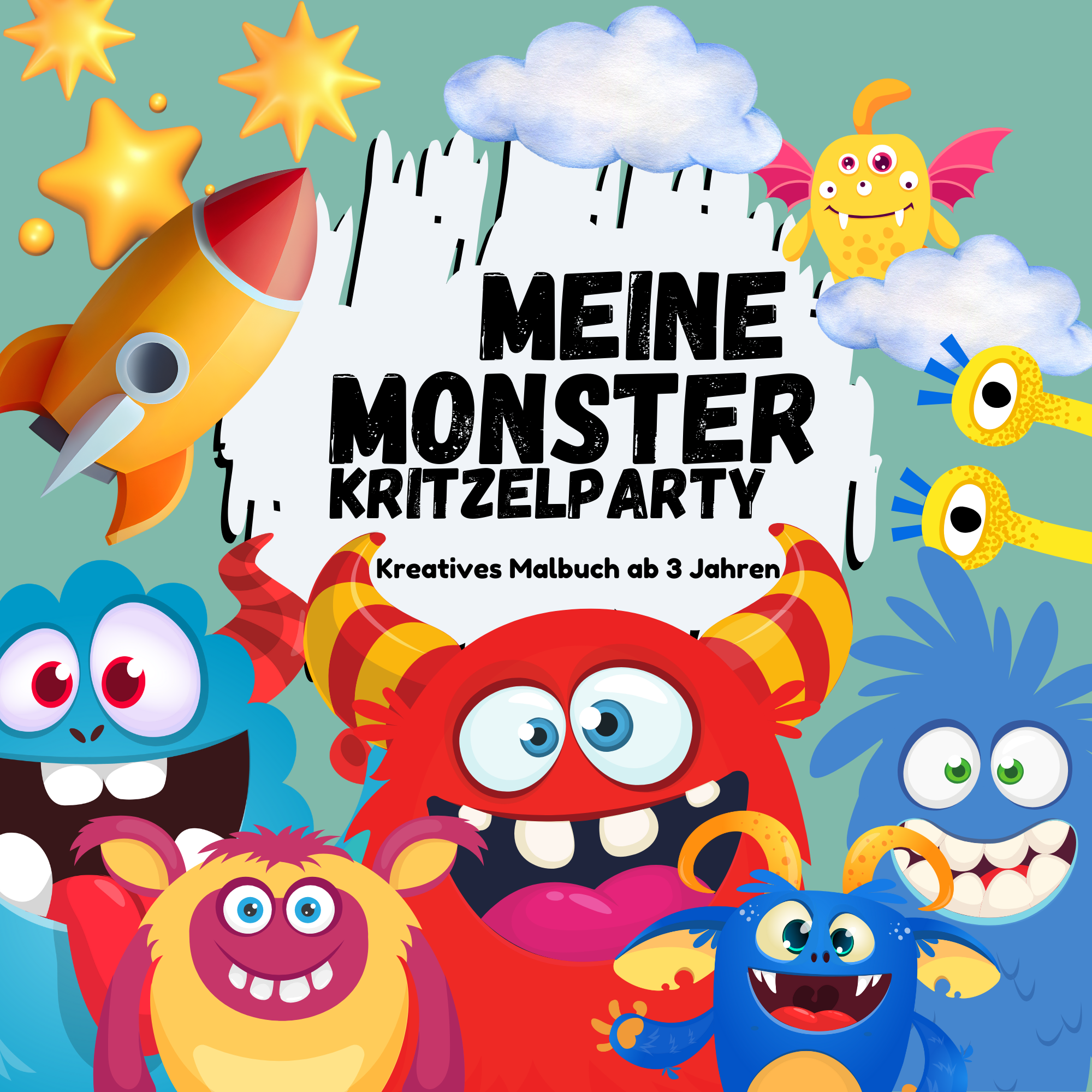 Meine Monster Kritzelparty