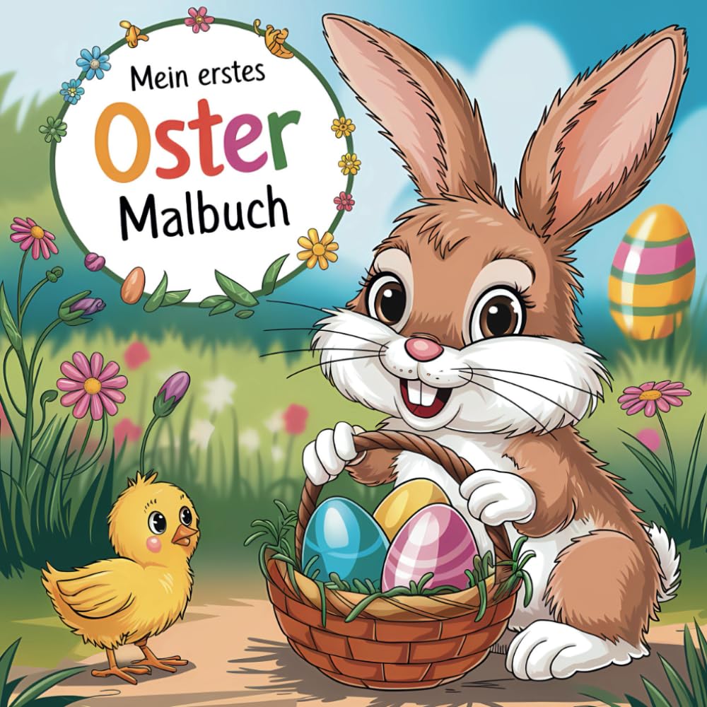 Mein erstes Oster Malbuch